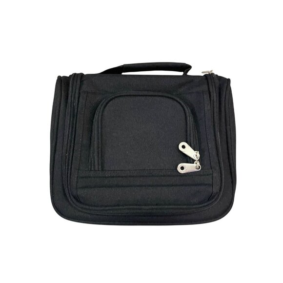 Golden Pacific Hanging Toiletry Travel Bag Black Organizer Used - Picture 13 of 16